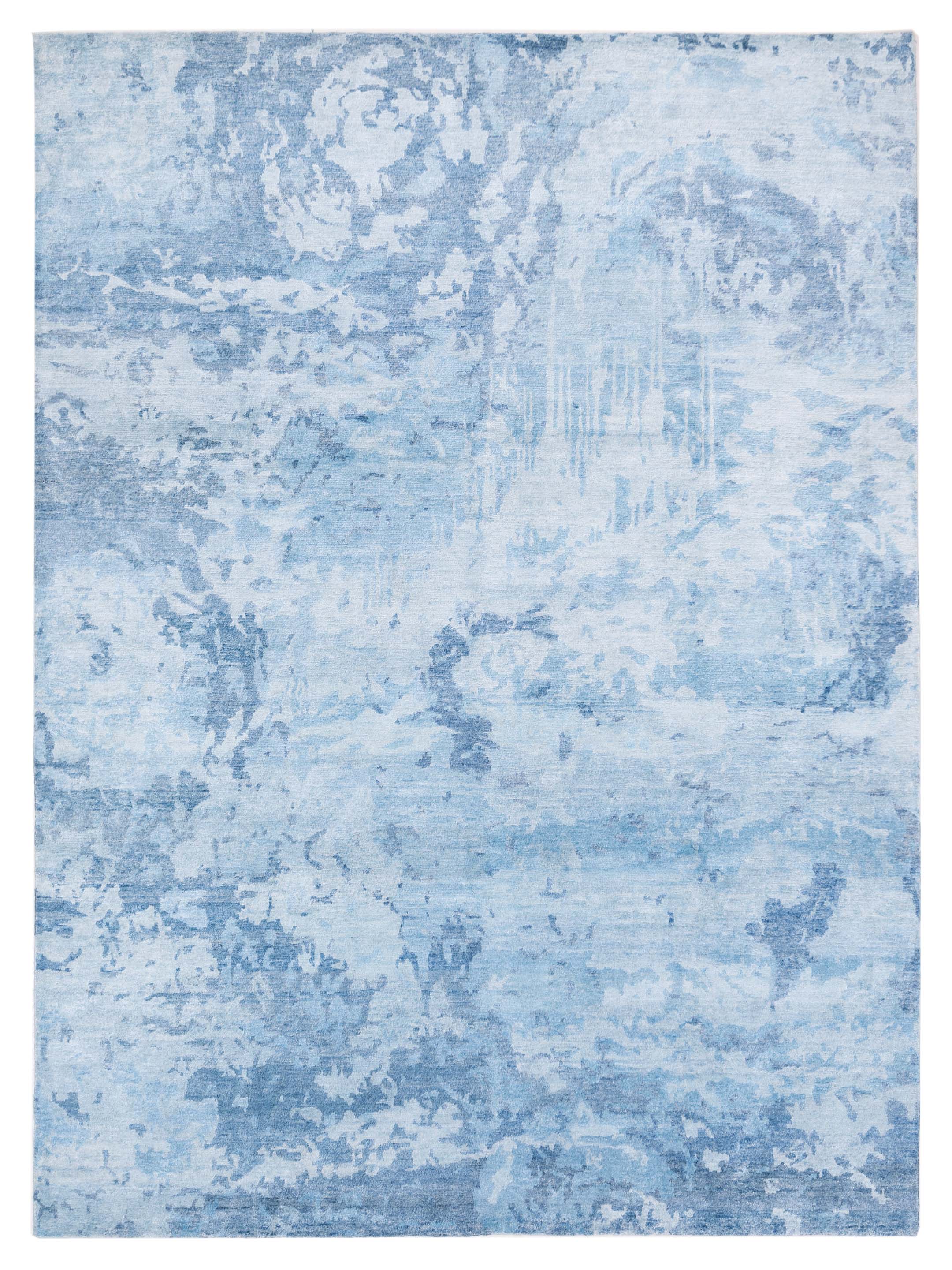 Sterling Contemporary Blue 8x10 Area Rug	