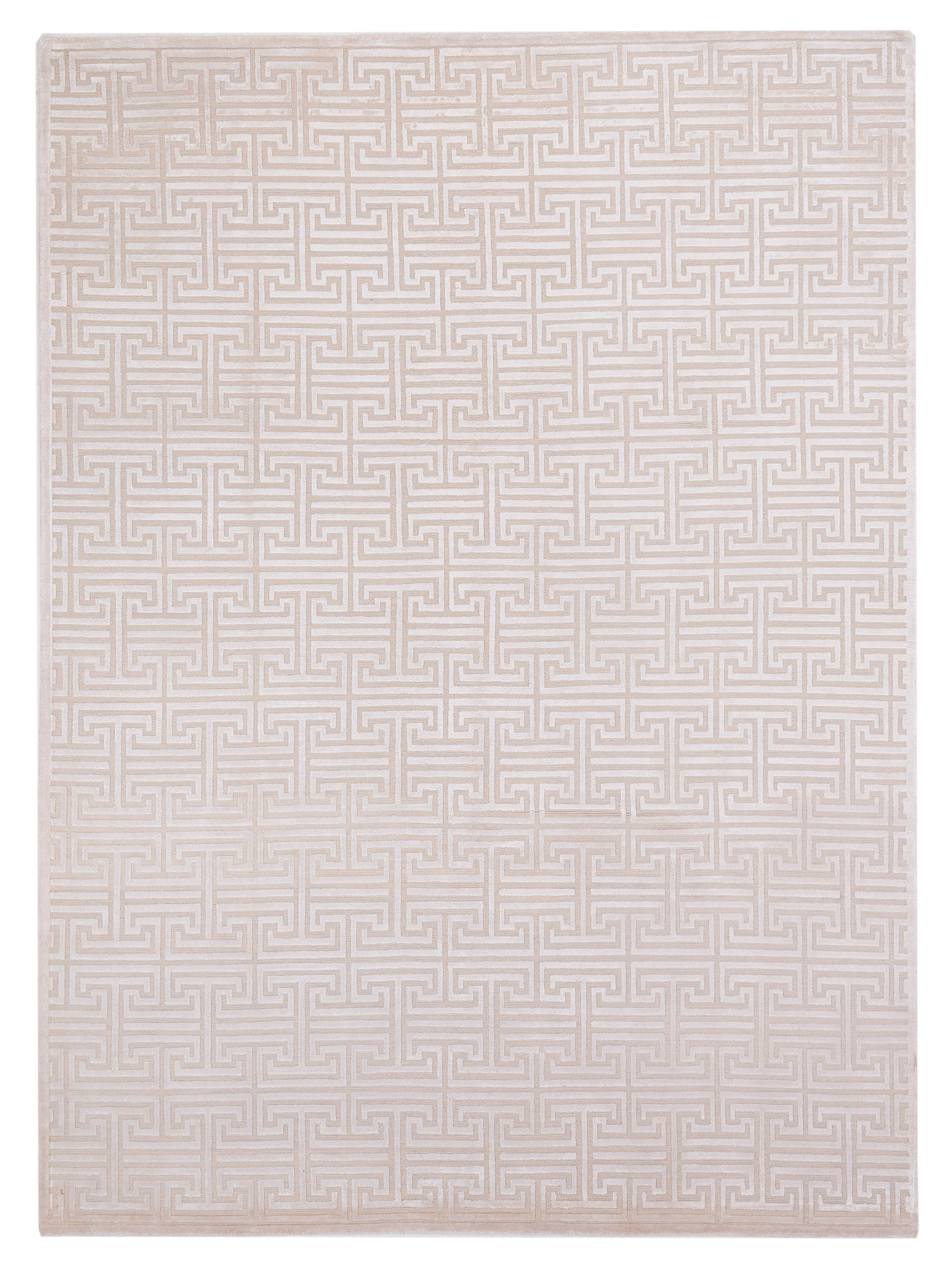 Sterling Contemporary Beige Ivory 8x10 Rug	
